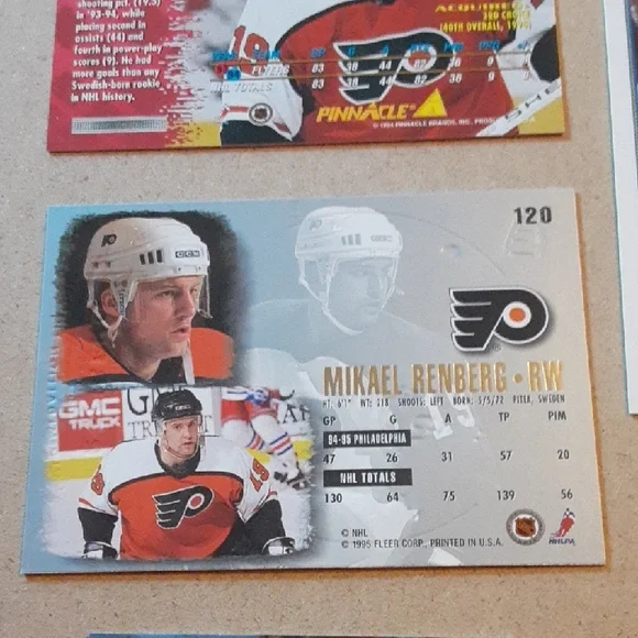 Mikael Renberg Flyers Hockey Cards & Sticker Collection - Picture 6 of 16